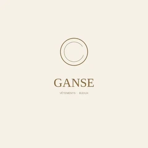 Logo Ganse, vêtements et bijoux